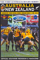 Australia v New Zealand 1994 rugby  Programmes
